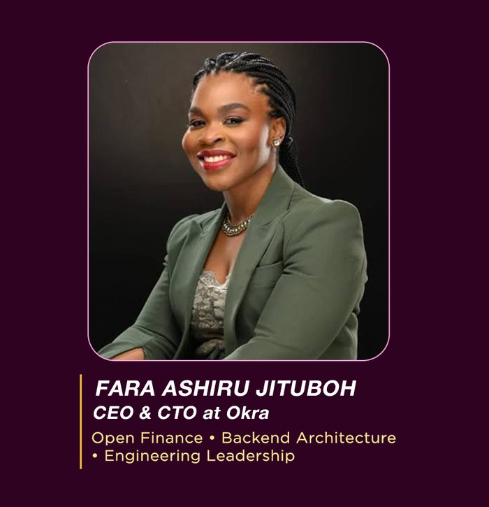 Fara Ashiru Jituboh — CEO & CTO at Okra, a Baobab Women Network mentor