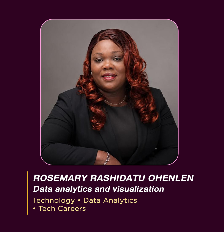 Rosemary — Data Analyst, a Baobab Women Network mentor